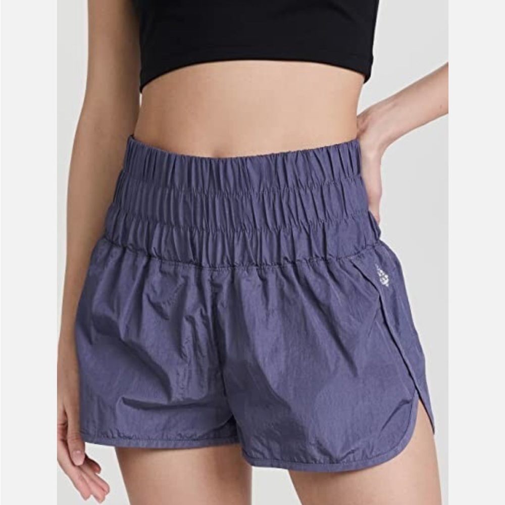 FP Movement // Women's The Way Home Activewear Shorts, Deep Sea